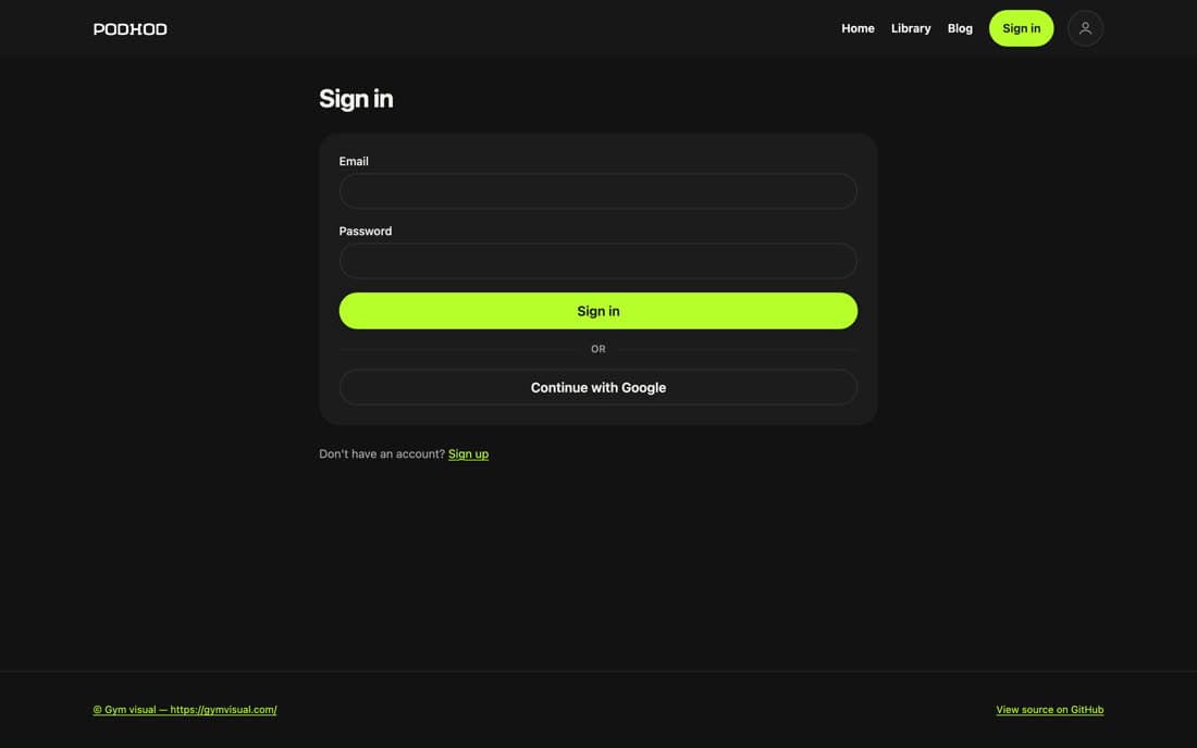 Podhod — Programs